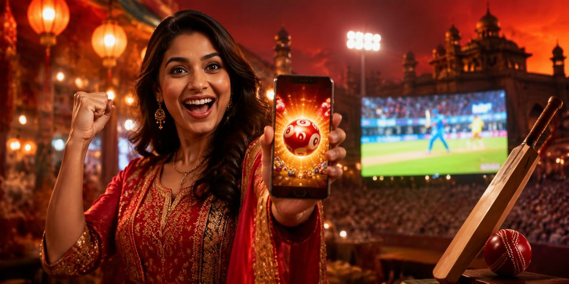 Cricket fans betting online on mobile device
